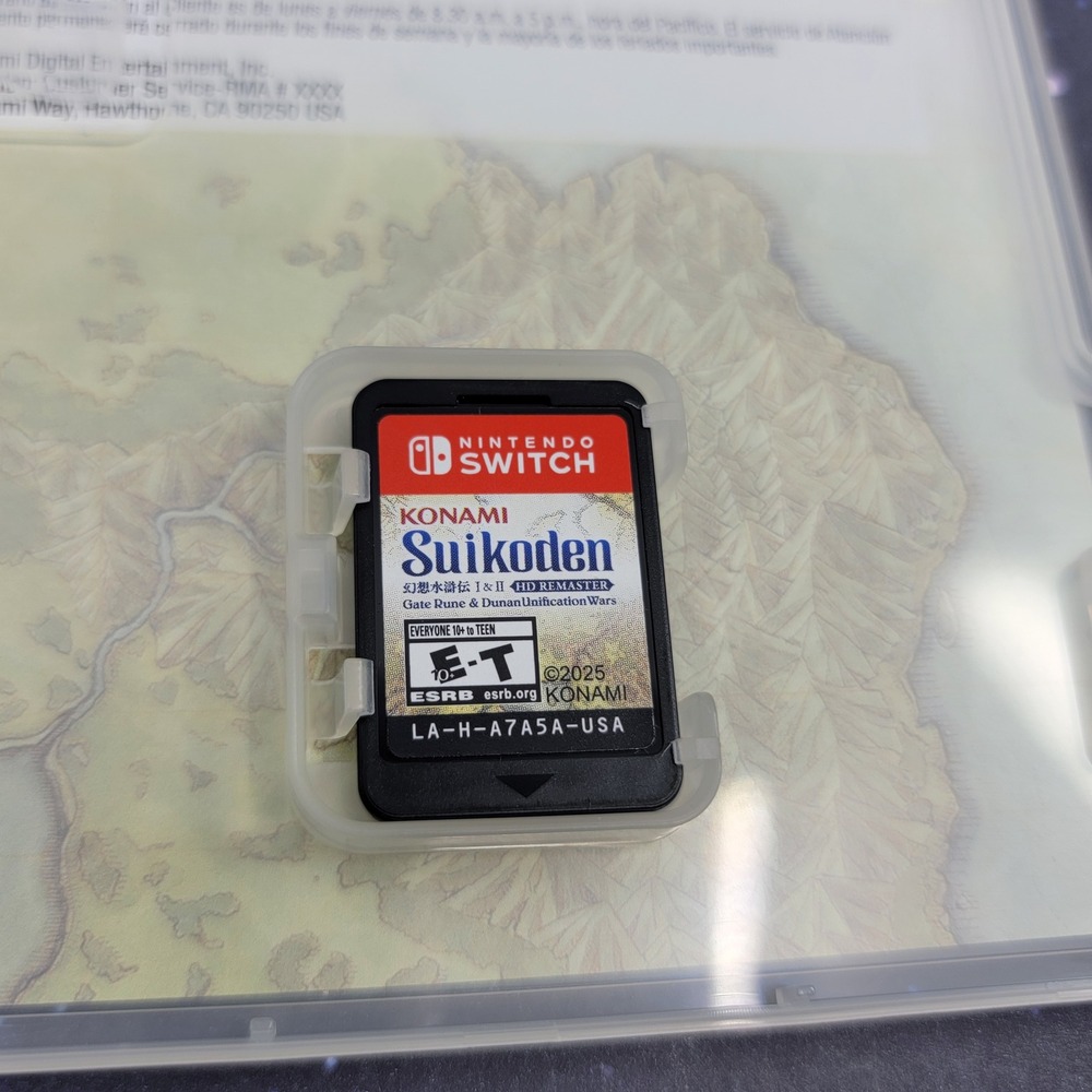 Suikoden I & II HD Remaster Gate Rune Dunan Unification Wars Nintendo Switch - Picture 5 of 6